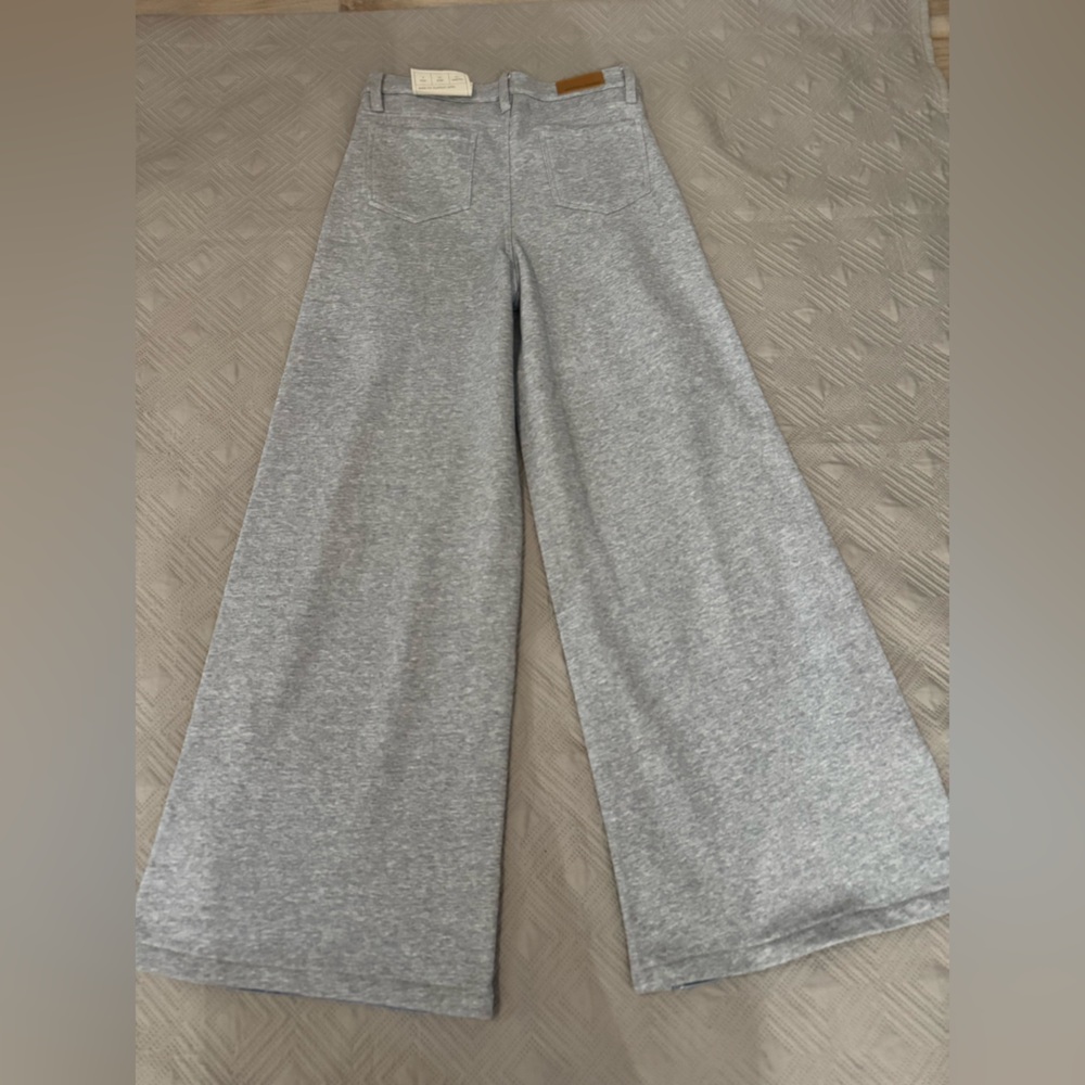 Blue Flare Jeans with White Stripes doble face pants - Picture 3 of 13